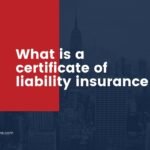 certificate of liability insurance