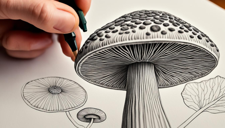 Mushroom Sketching