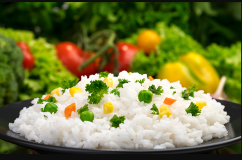 high protein rice