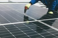 solar panel cleaning