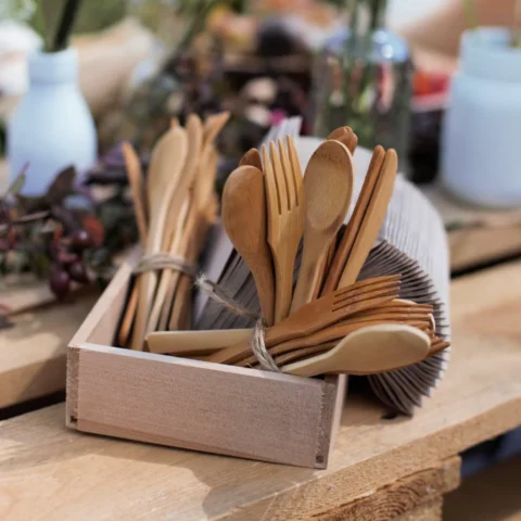 bamboo cutlery