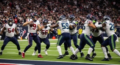 Texans vs Seahawks Match Player Stats