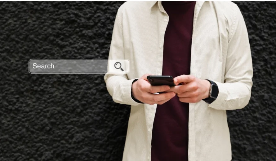 Digital search tools and networking concept